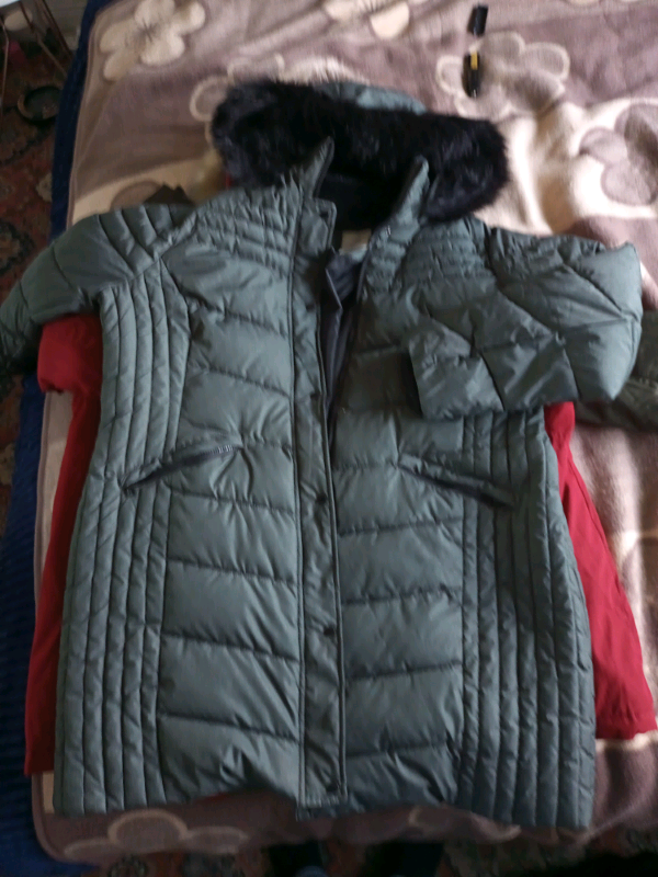 size 22 down jacket